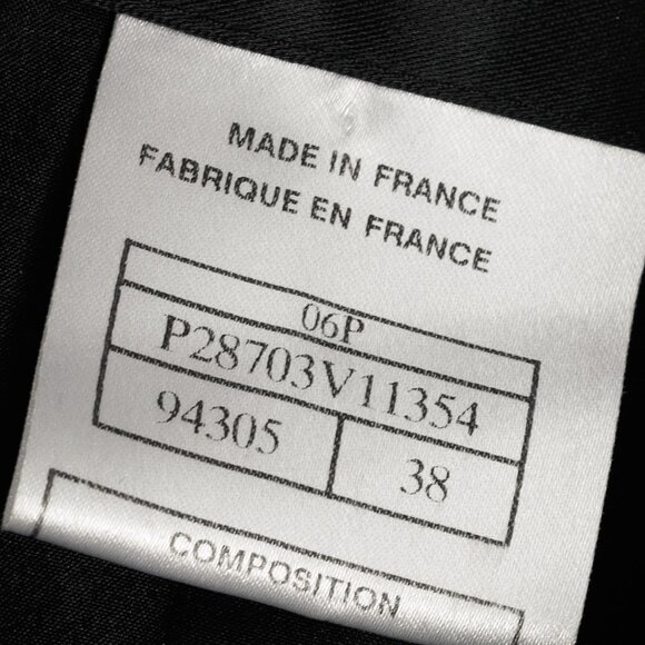 Chanel SS/06 RTW Runway Black Silk Taffeta Tie-Front Jacket - Picture 11 of 14